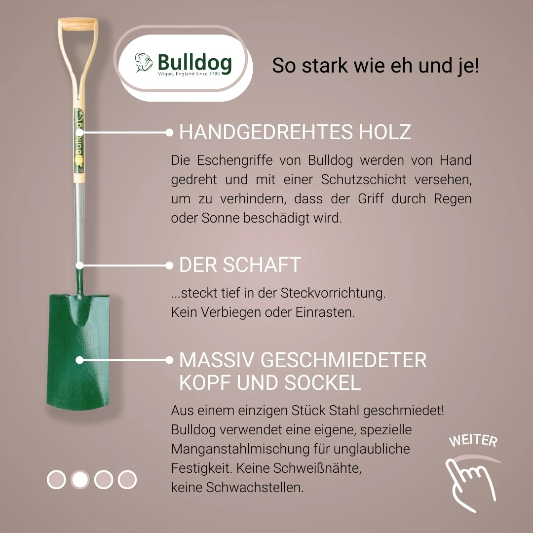 Die Vorteile von Bulldog Tools UK Gartenwerkzeugen - in Österreich erhältlich bei GBC Österreich