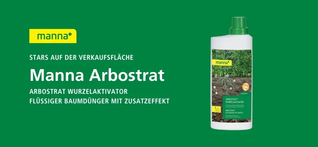 manna Hauert Arbostrat - flüssiger Baumdünger mit Zusatzeffekt erhältlich bei GBC Österreich