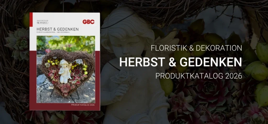 Herbst & Gedenken Katalog 2026 Allerheiligen GBC Österreich
