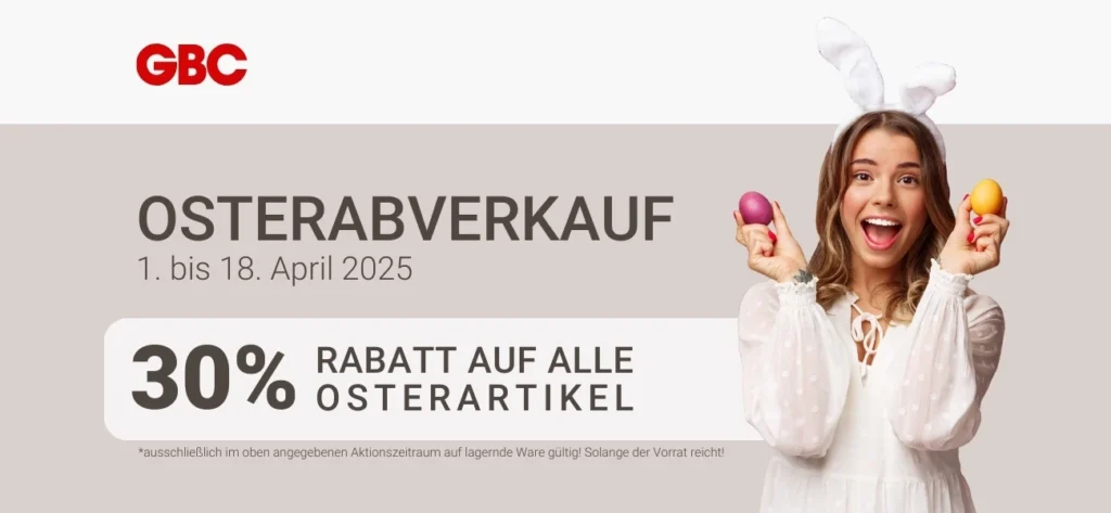 Blog v2 Osterabverkauf März 2025 GBC Österreich